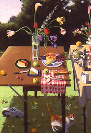 Paul Wonner cat painting