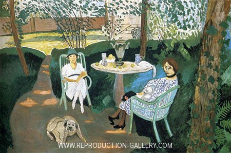 Tea in the Garden, Henri Matisse, 1919