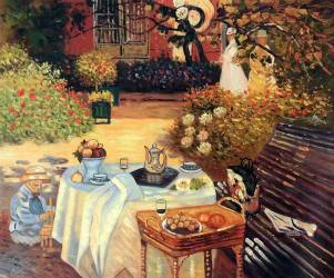 The Luncheon, Claude Monet