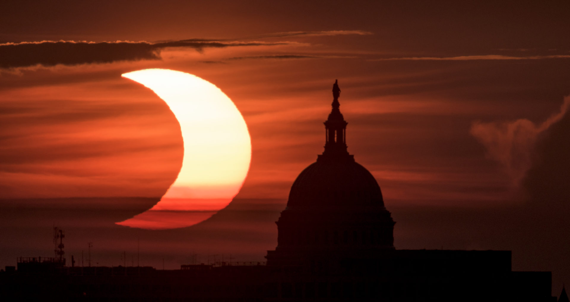Rare Sunrise Eclipse Entrances Northeast States