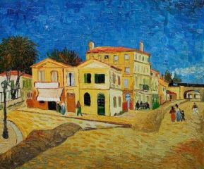 Yellow House in Arles, Vincent Van Gogh