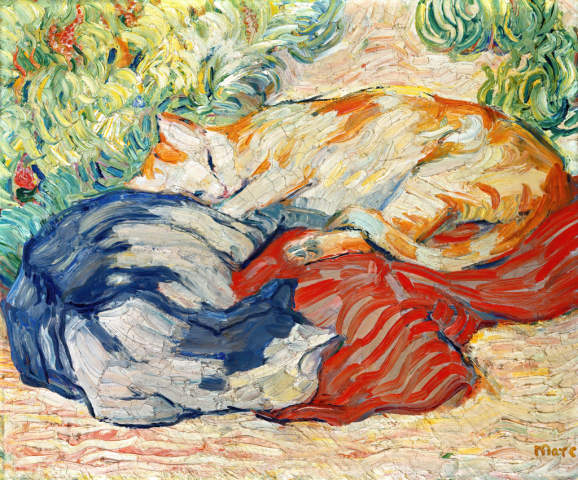 50_4841_franz-marc_cats-on-red-cloth