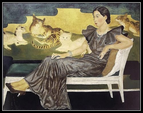 leonard tsuguharu foujita, Japanese-French, 1886-1968