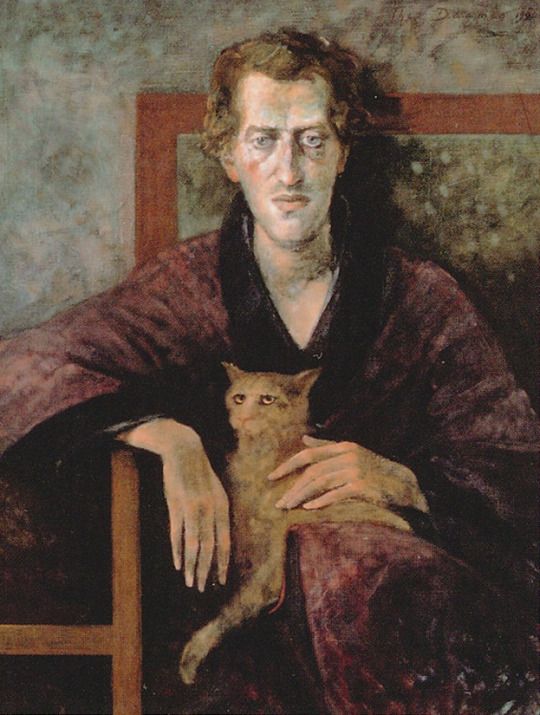 Portrait of Gerrit Komrij - Theo Daamen, 1986 Dutch, b.1939