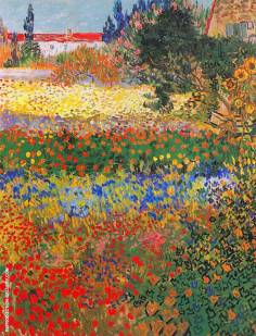 Flowering Garden, Vincent Van Gogh