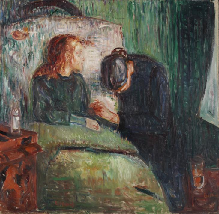 The Sick Child 1907 by Edvard Munch 1863-1944