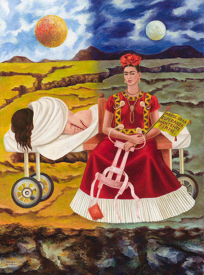 Tree of Hope, Remain Strong, 1946, by Frida Kahlo