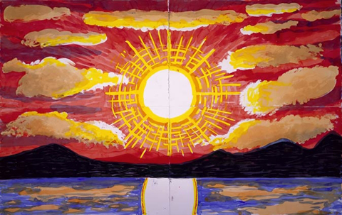 David Hockney, Northern Sunset