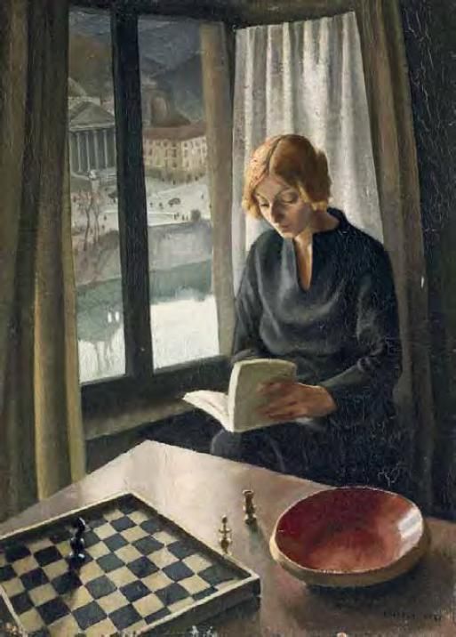 Interno (1921). Luigi (Gigi) Chessa (Italian, 1895-1935)