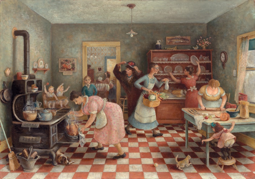 Thanksgiving, by Doris Lee
