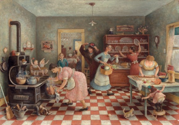 Thanksgiving, by Doris Lee