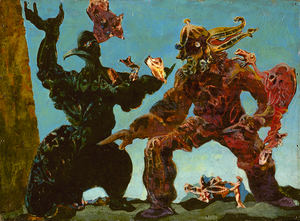 The Barbarians by Max Ernst, 1937