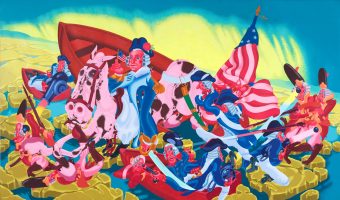 Washington Crossing the Delaware, 1975