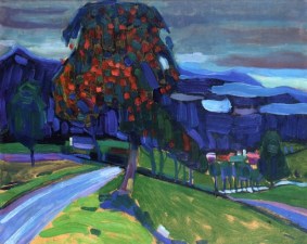 Wassily Kandinsky, Autumn in Murnau, 1908