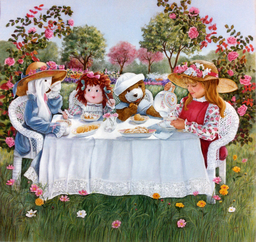 Nicole's Magic Tea Party, by Ann Peck