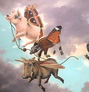 Linda Herzog, Flying pigs