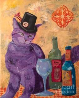 Party Cat, by Cindy Thompson