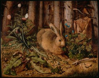 A Hare in the Forest, by Hans Hoffmann, c. 1585