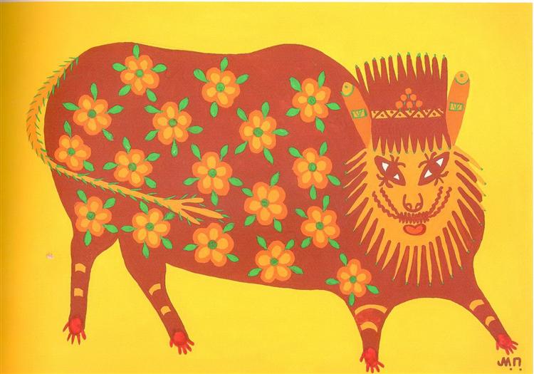 Mariia Pryimachenko, Wild Cat