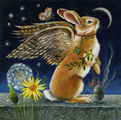 Painting by Janie Olsen