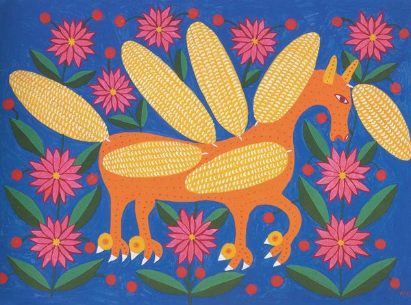 Corncob Horse in Outer Space, 1978