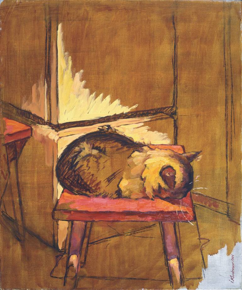 Ivan Kolisnyk, A Drowsy Cat
