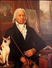 François Aimé Louis Dumoulin, Self portrait, age 78