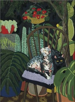 Garden Cats, Hilary Pecis, 1979