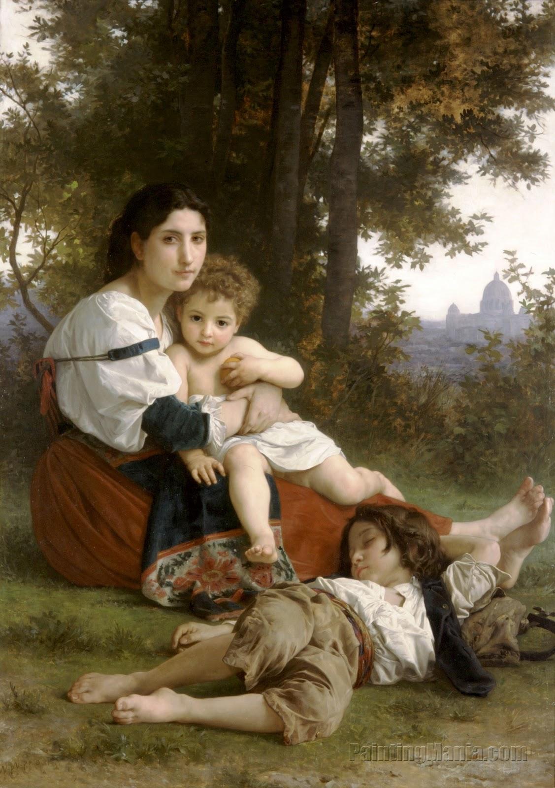 Mother and children, William-Adolphe Bouguereau