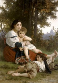 Mother and children, William-Adolphe Bouguereau