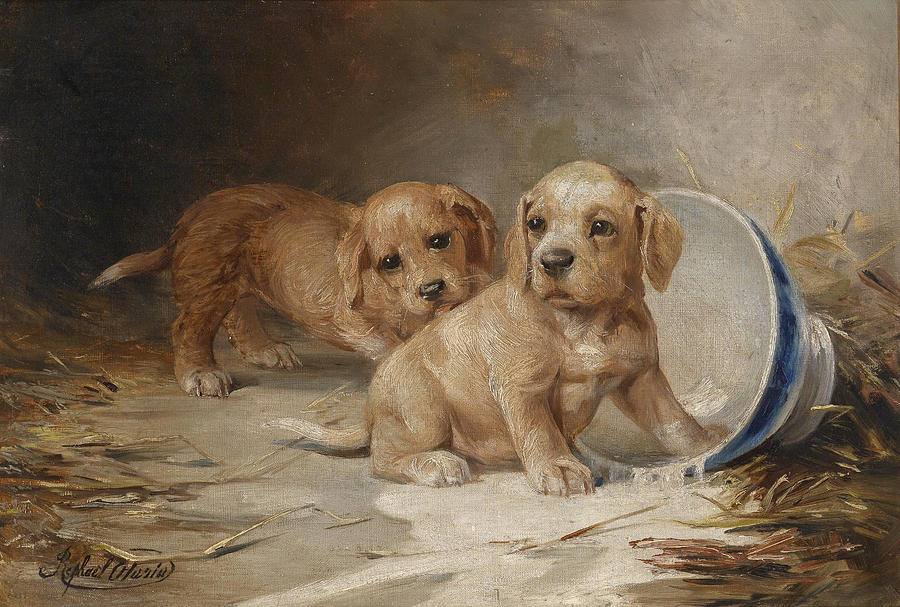 Puppies, by Federico Olaria