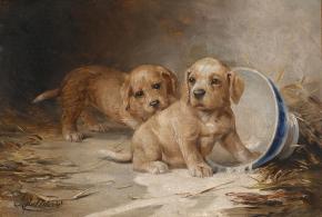 Puppies, by Federico Olaria
