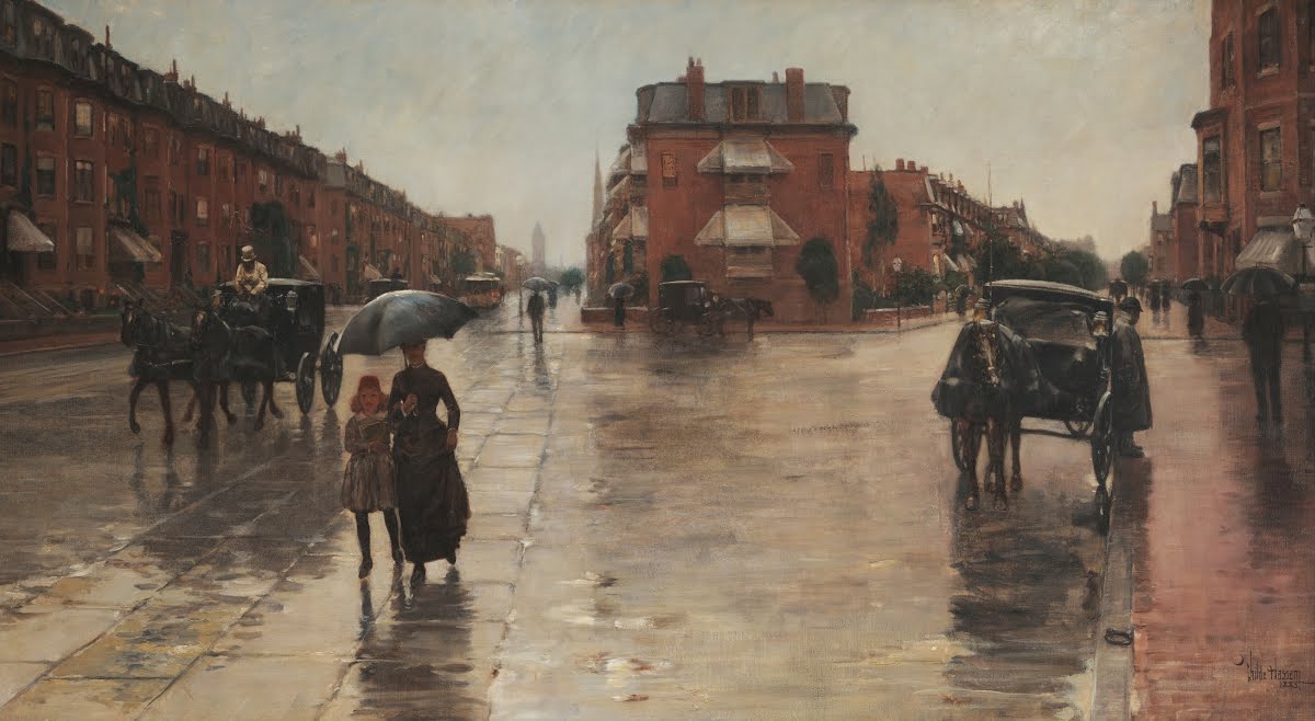 Rainy Day Boston, Frederick Childe Hassam