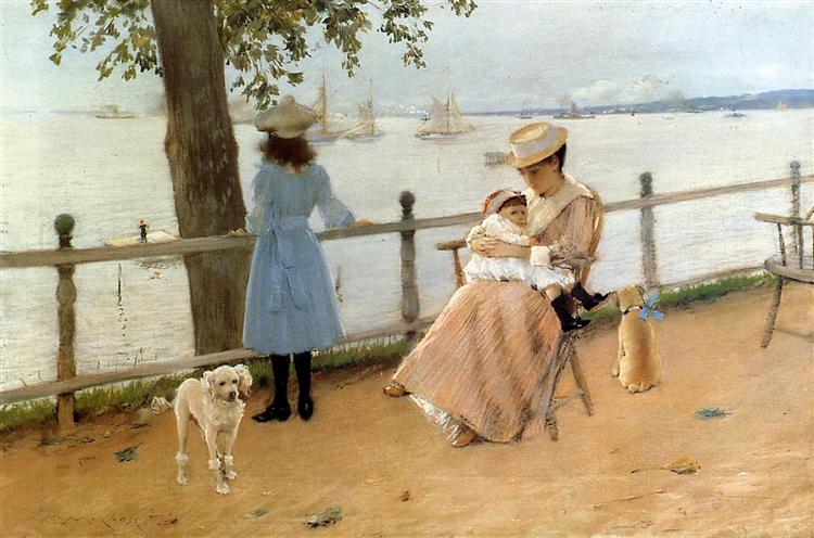 William Merritt Chase, Afternoon by the Sea