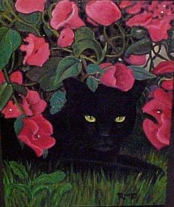 Summer Cat by Rosemary Margaret Daunis