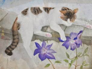 Summer Morning, Sleeping Cat, by Yuanchi Qiao