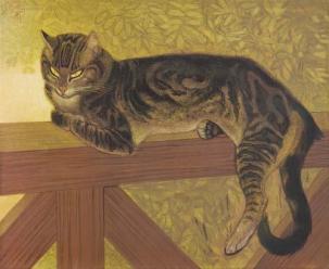 The Summer - Cat On A Balustrade, Theophile Steinlen