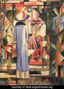 A-Large-Light-Shop-Window, August Macke