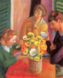 Breakfast Porch, William James Glackens, 1925