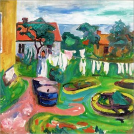 Edvard Munch, Garden in Åsgårdstrand, 1902