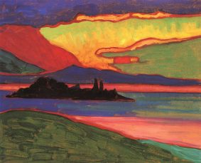 gabriele-munter_sunset-over-staffelsee_1908-1911_aware_women-artists_artistes-femmes-1500x1219