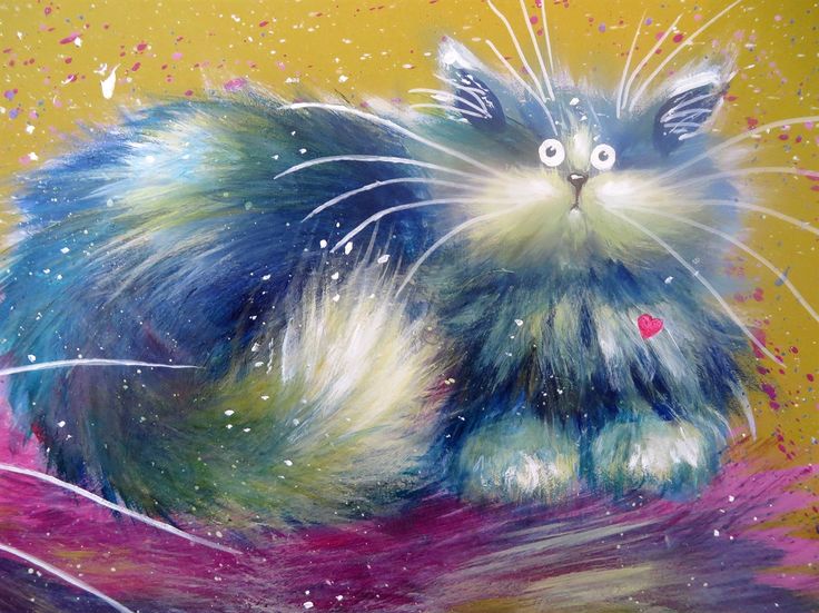 Kim Haskins, psychedelic cat