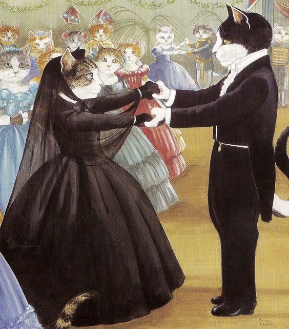 Scarlet O'Hara and Rhett Butler cats