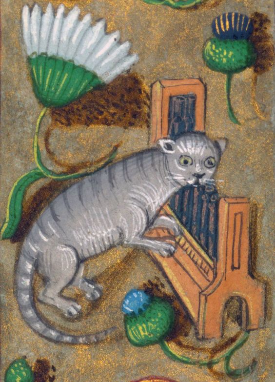 “Organ cat, prayer book, Bruges or Ghent c. 1480-1490 (Baltimore, Walters Art Museum