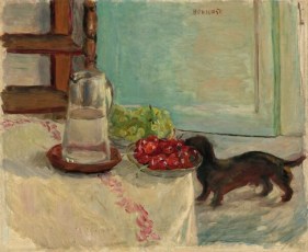 Pierre Bonnard, Still life with dog