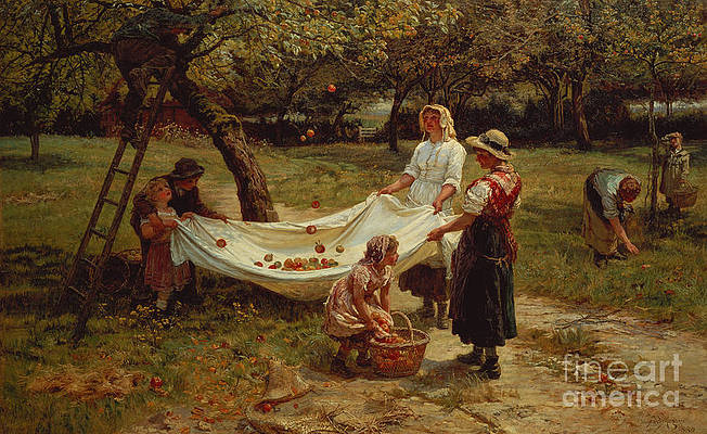 the-apple-gatherers-frederick-morgan