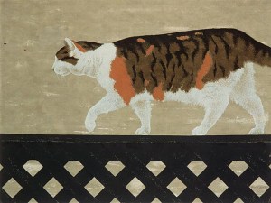 cat-on-fence-1956, Alex Colville