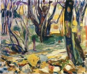Edvard Munch, Elm Forest in Autumn