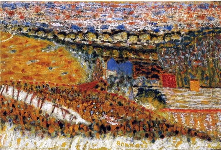 Pierre Bonnard, Autumn View, 1912