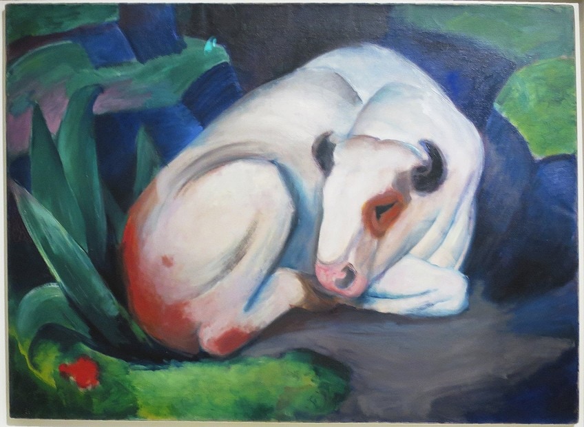 Bull, 1911, by Franz Marc
